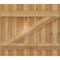 Ekena Millwork Joined Board-n-Batten Shutters w/Z-Bar, Rough Sawn Western Red Cedar, 32 1/4W x 28H, PR RBJ06Z32X028RWR - alternate 2